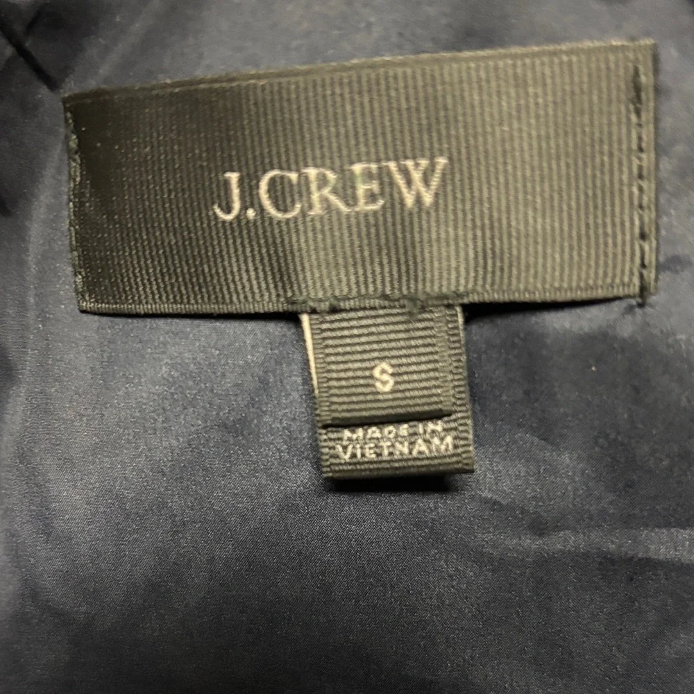 J. Crew Quilted Women’s Gray Vest